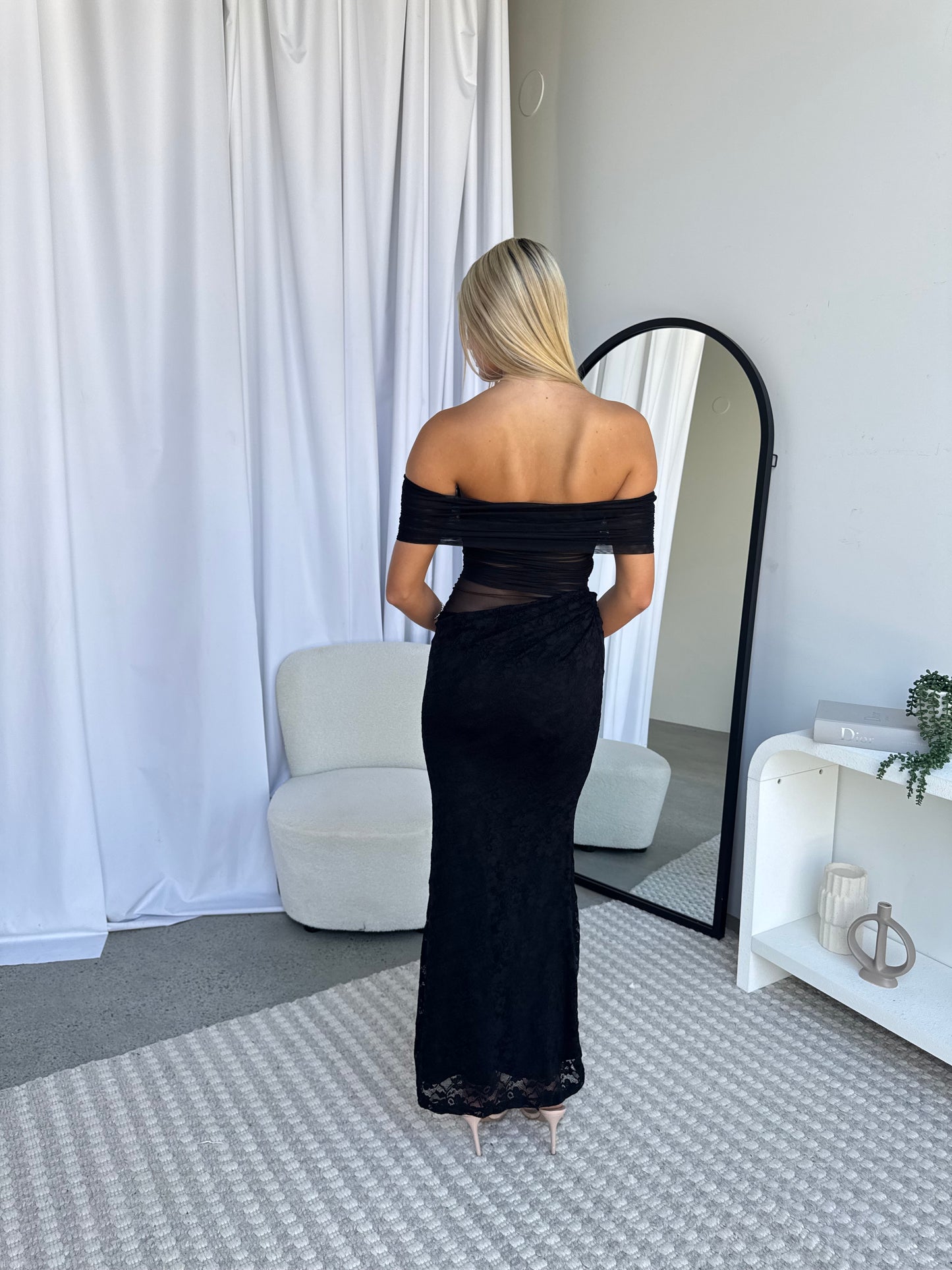 SIERRA MAXI DRESS - BLACK