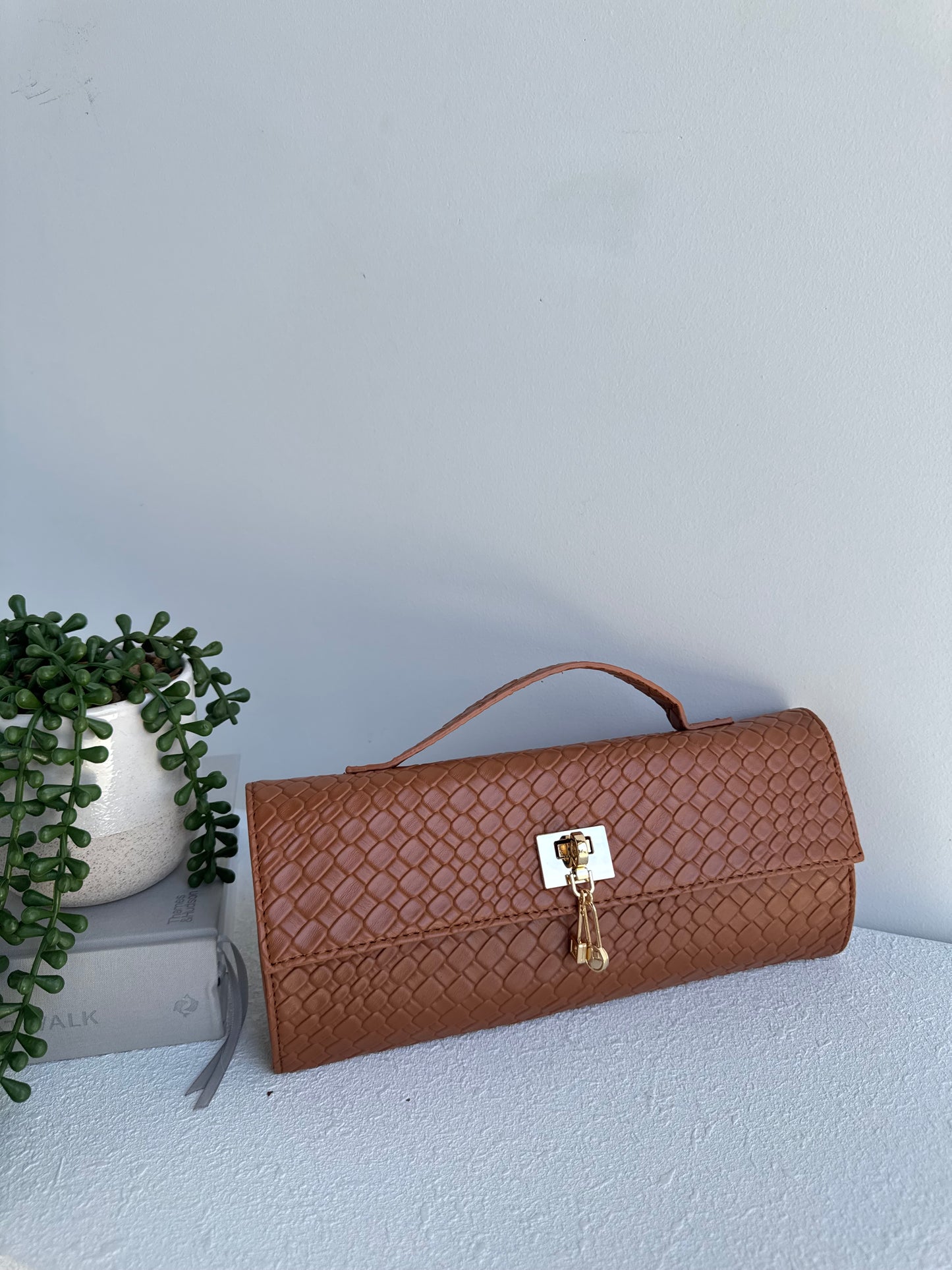 CELINA BAG - BROWN