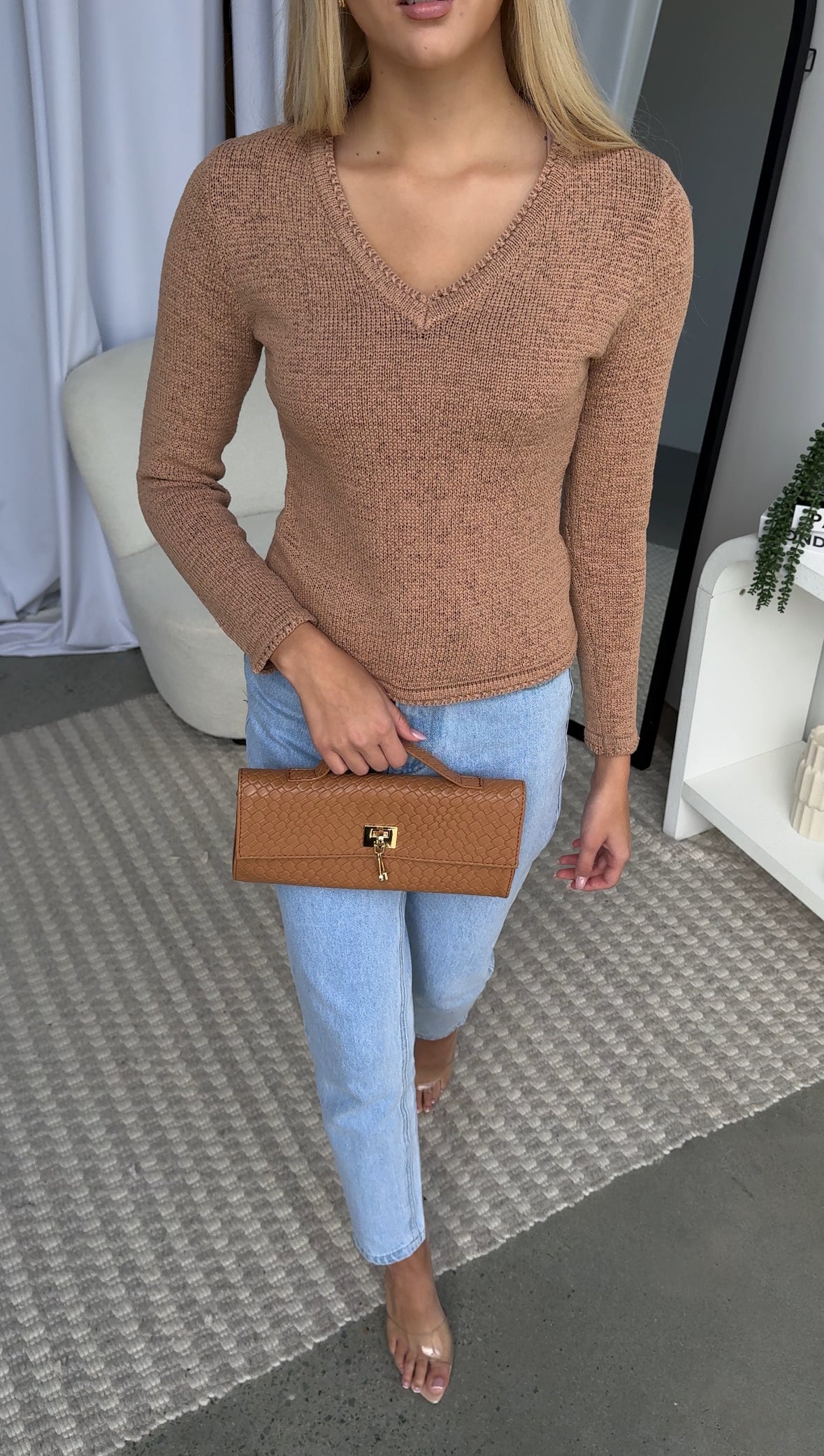 MISSONI TOP - CAMEL