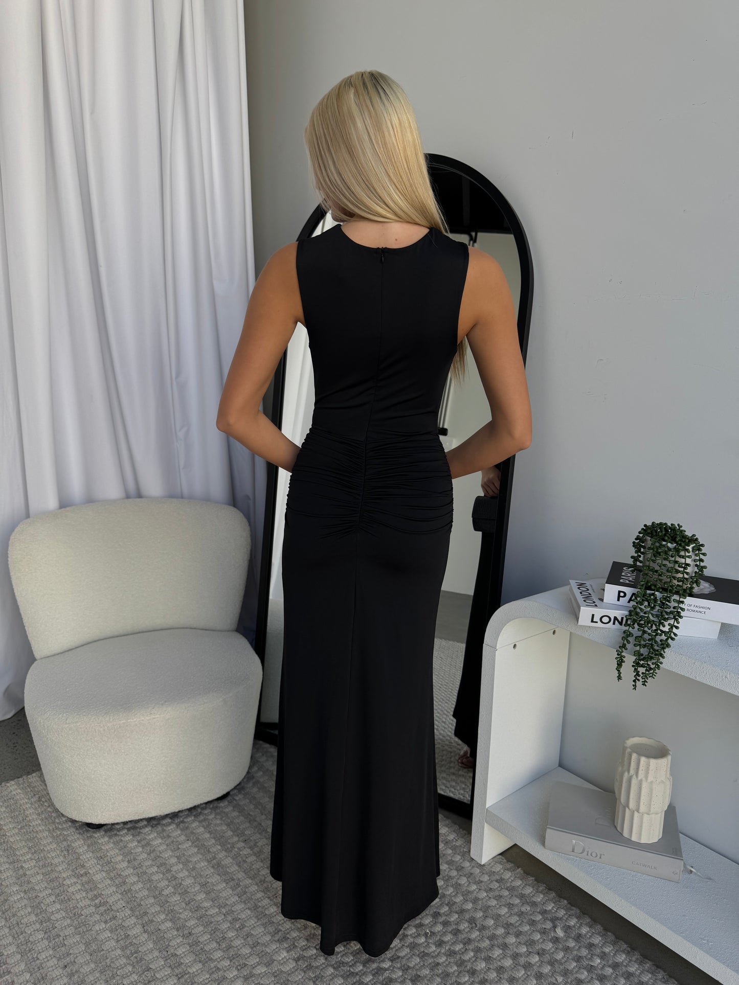 MAXWELL MAXI DRESS - BLACK