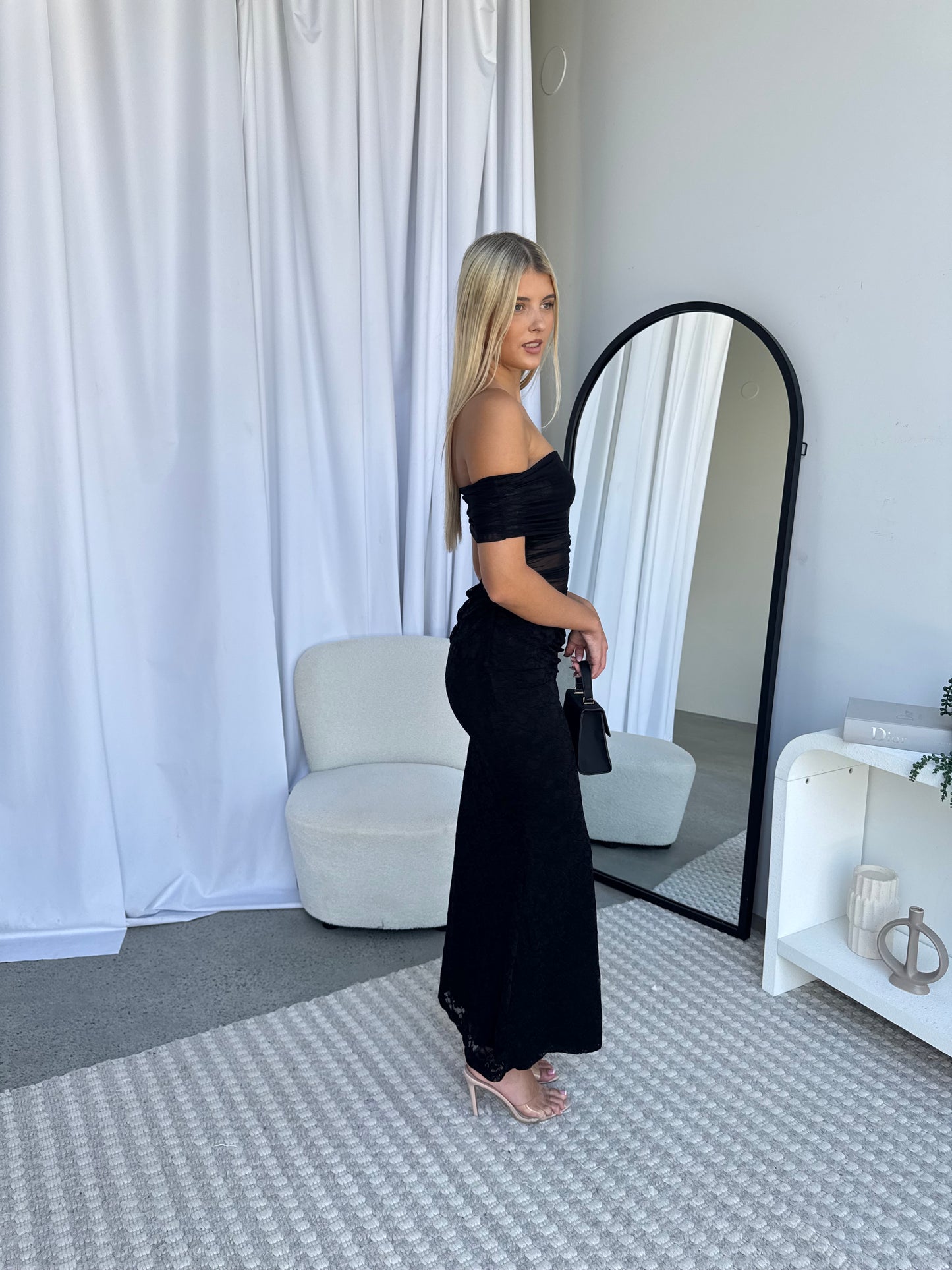 SIERRA MAXI DRESS - BLACK