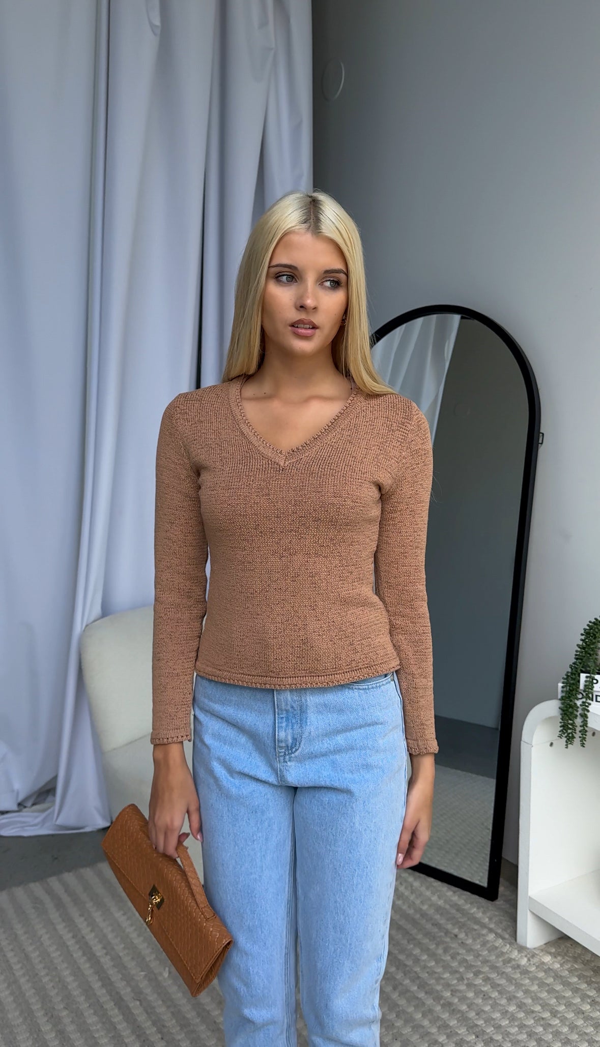 MISSONI TOP - CAMEL