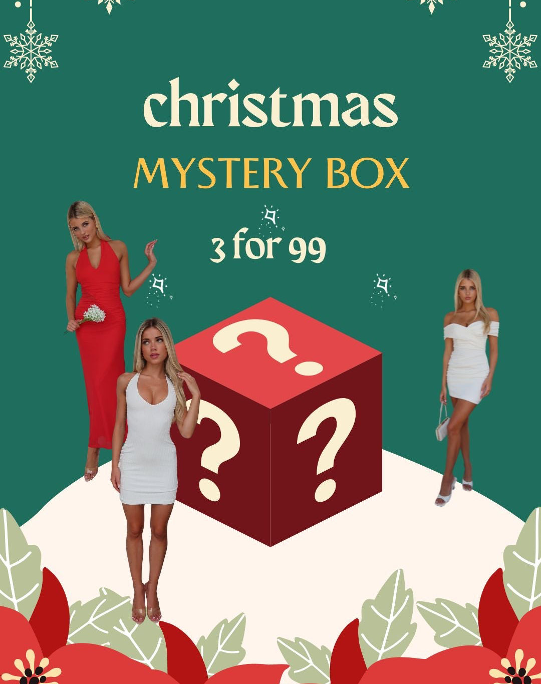 MYSTERY BOX - 3 FOR $99