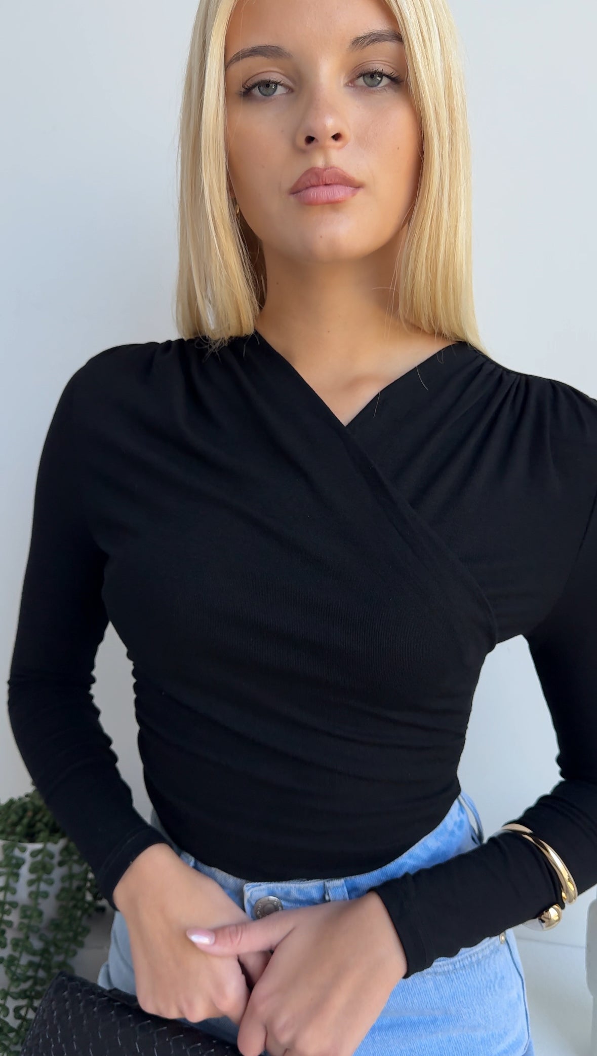 ALLEGRA BODYSUIT - BLACK