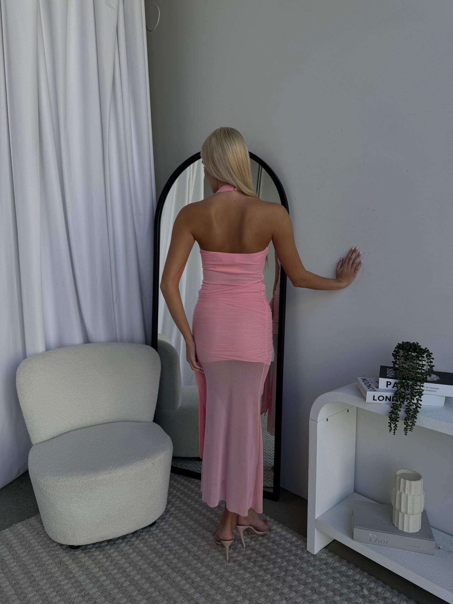 ARCHIE MAXI DRESS - PINK
