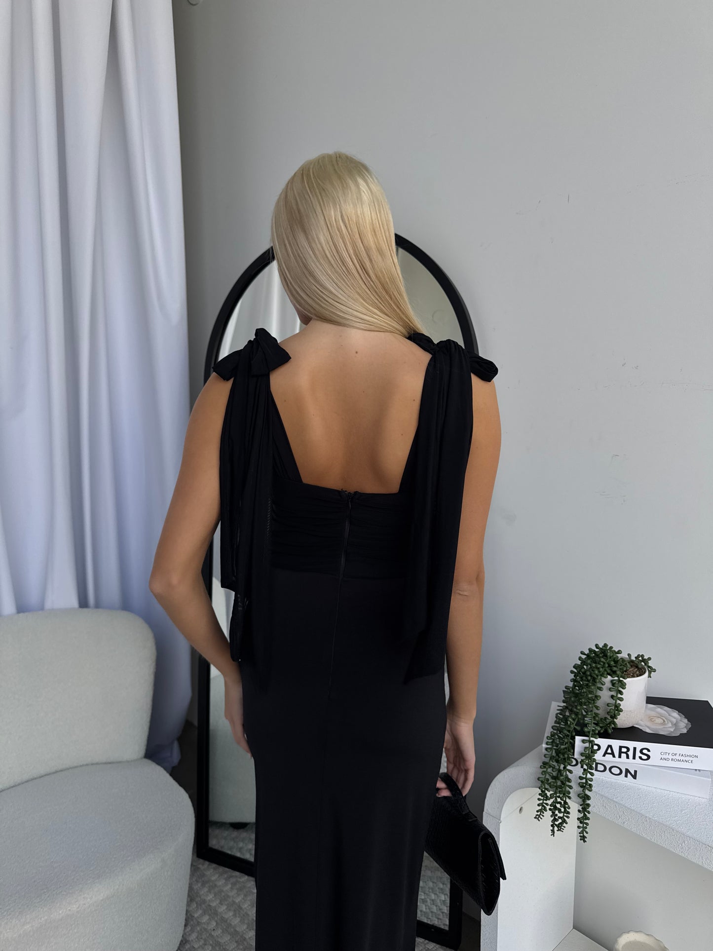 NADIA MAXI DRESS - BLACK