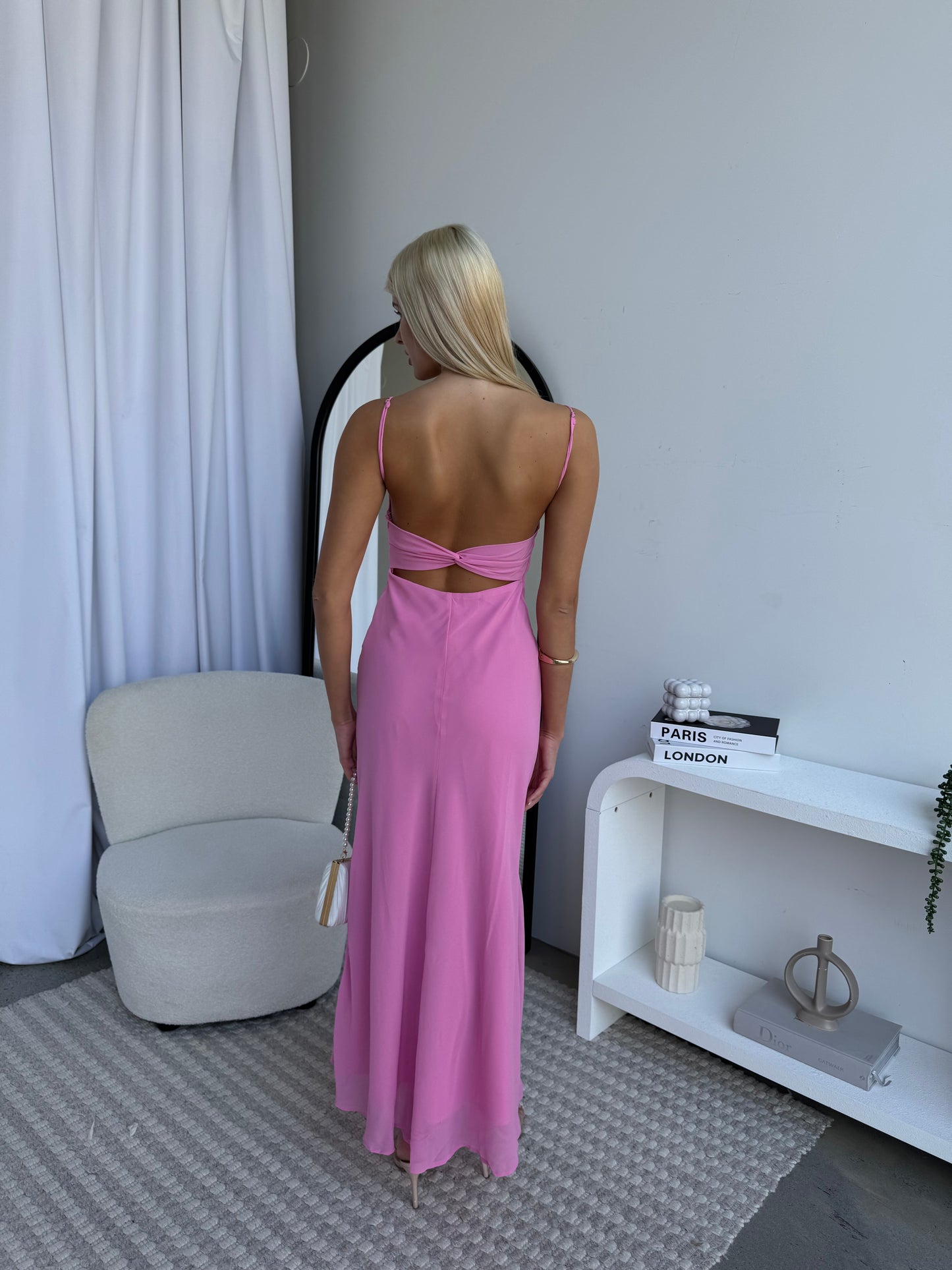 NEVADA MAXI DRESS - PINK
