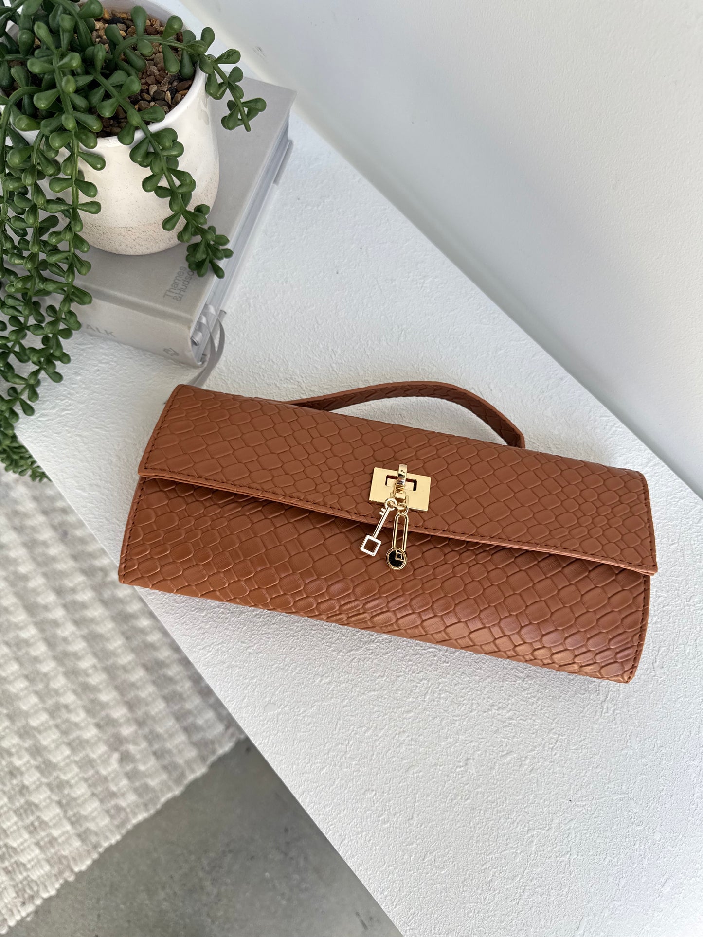CELINA BAG - BROWN