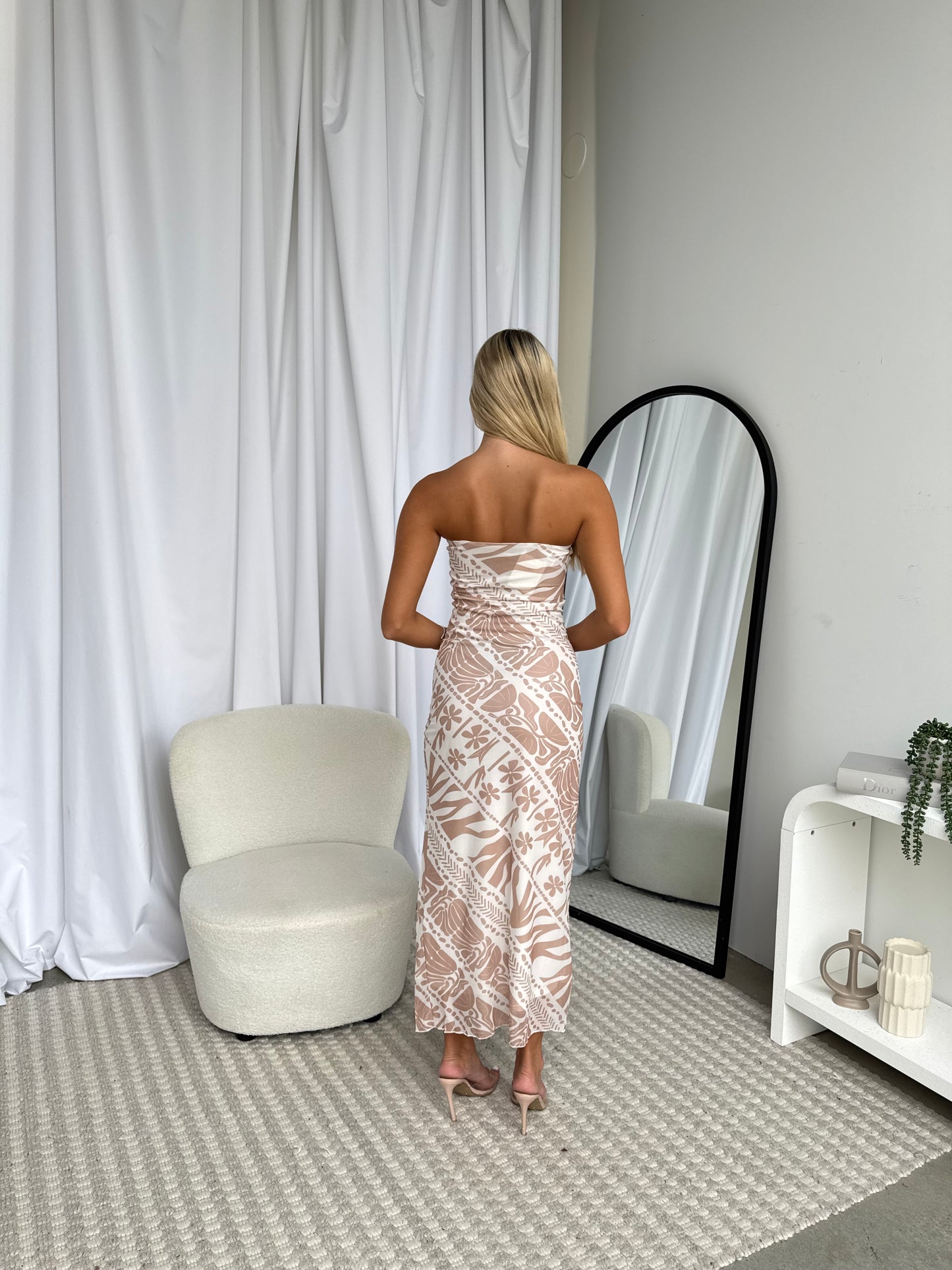 NALA MAXI DRESS - BEIGE