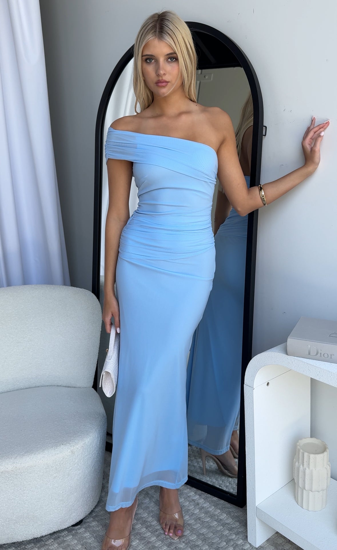 ROSALINE MAXI DRESS - BLUE