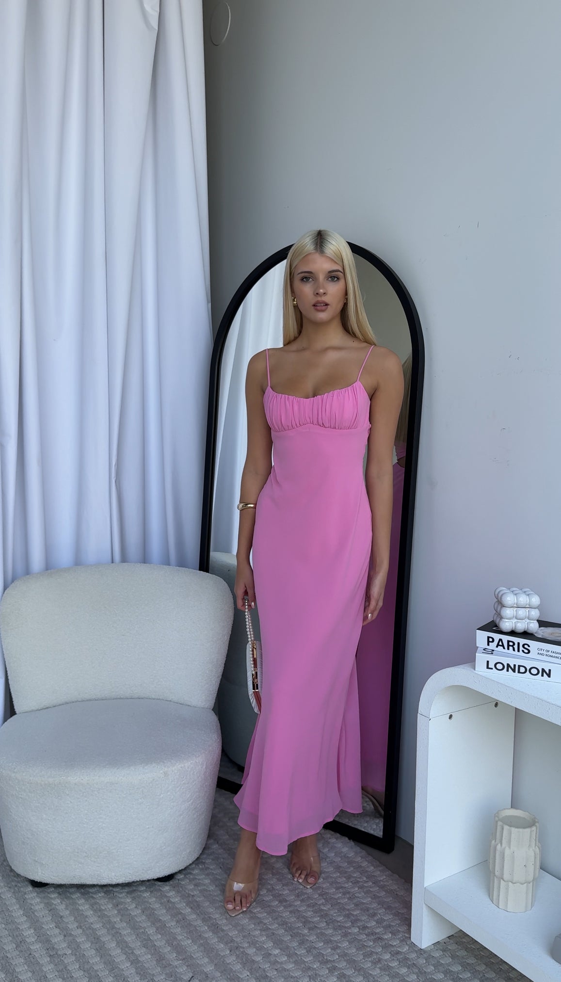 NEVADA MAXI DRESS - PINK