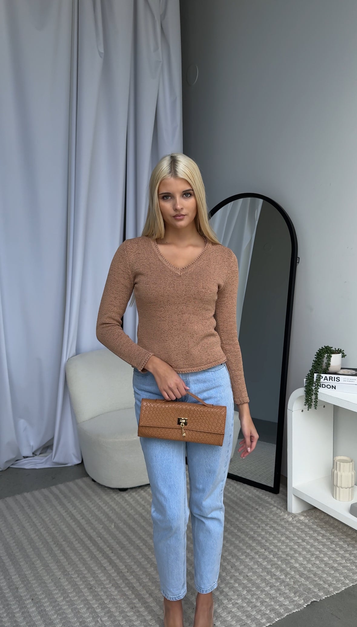 MISSONI TOP - CAMEL