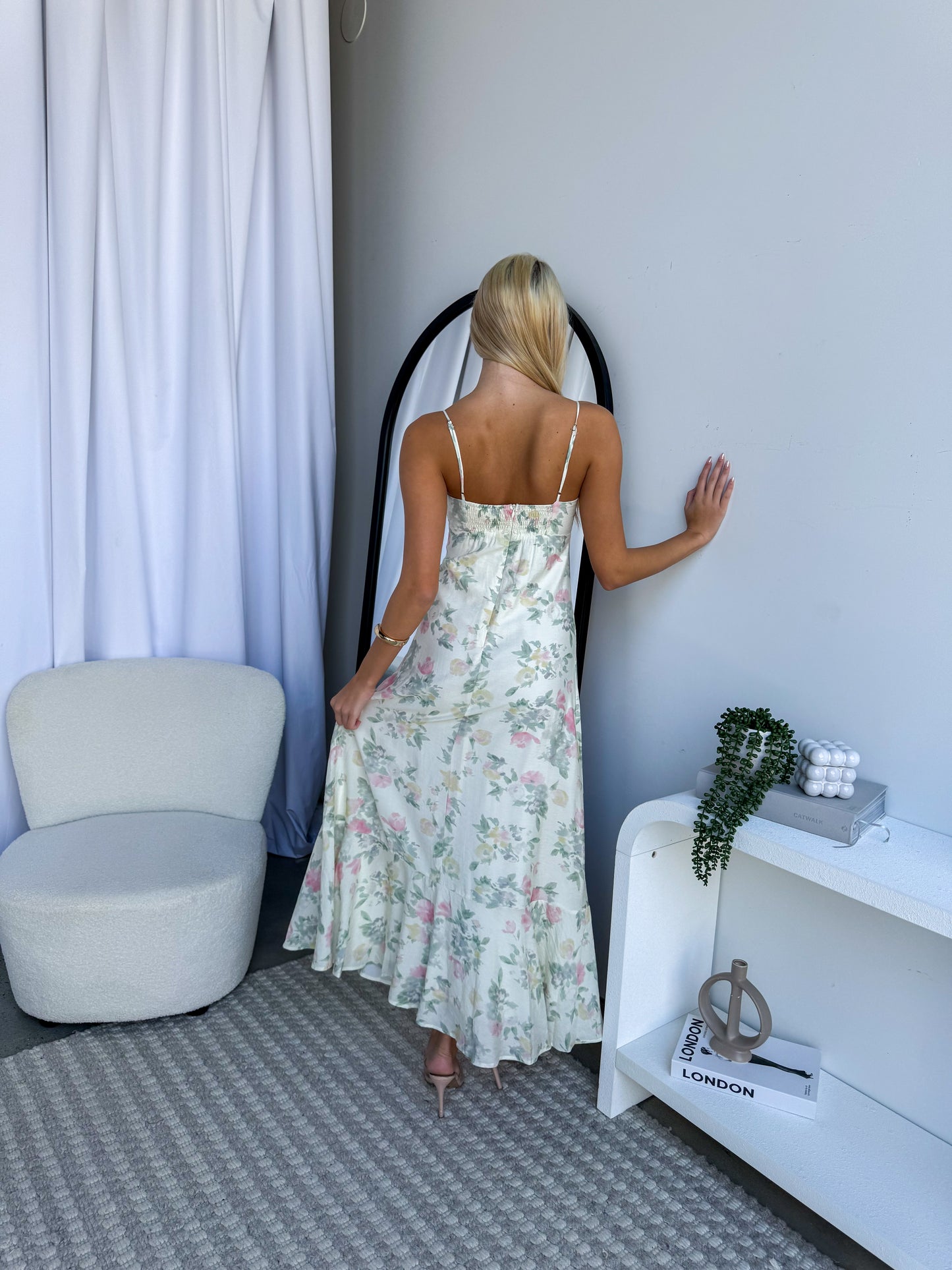 ARIA MAXI DRESS - FLORAL PRINT