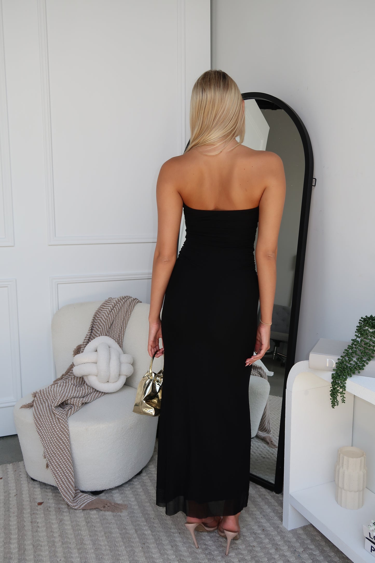 KIRRA MAXI DRESS - BLACK