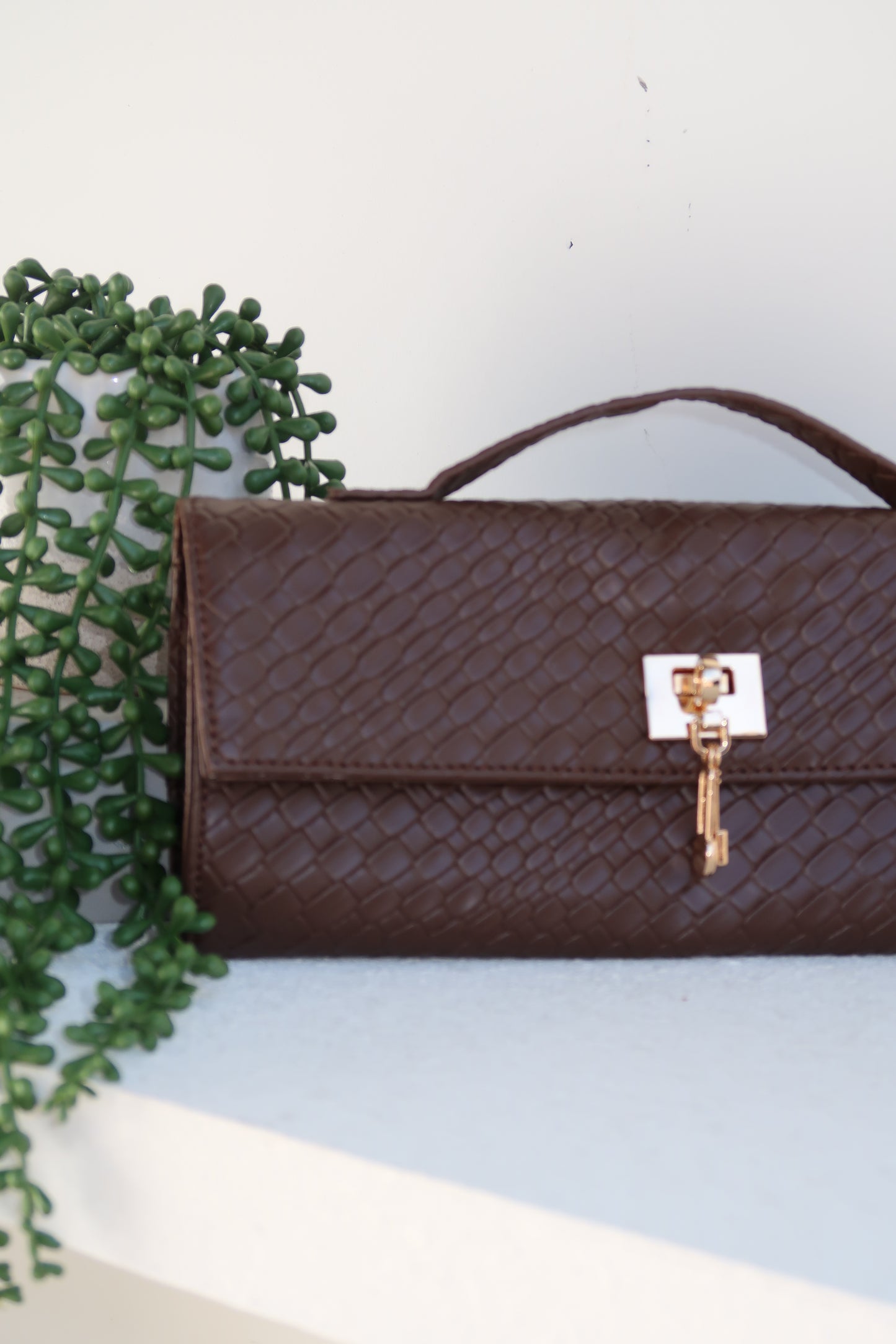 CELINA BAG - CHOCOLATE