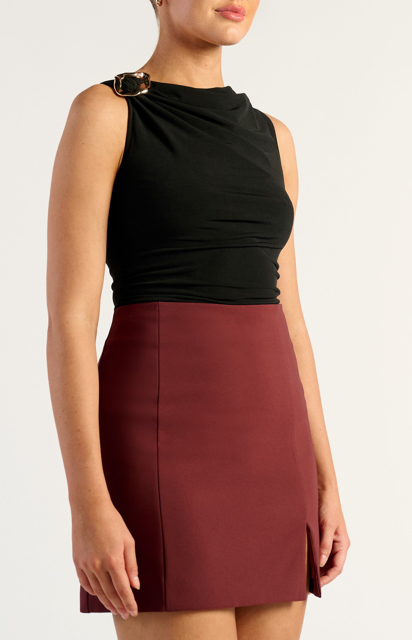 STEFANI TOP - BLACK
