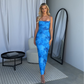 ARIANA MAXI - BLUE FLORAL
