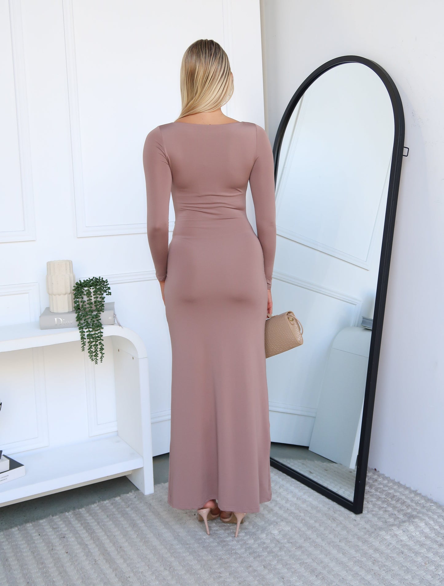 ELORA MAXI DRESS - MOCHA