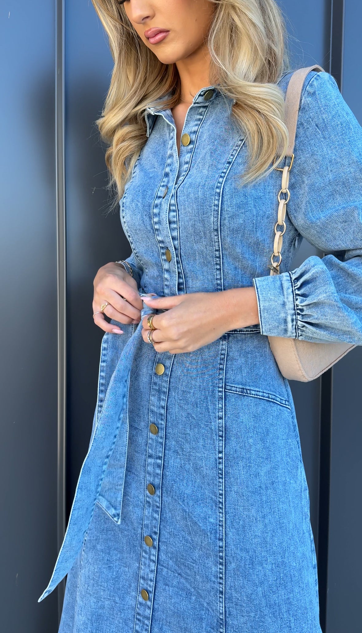 MATHEW DENIM MAXI