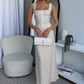 JAYCEE MAXI SET - FLORAL PINK