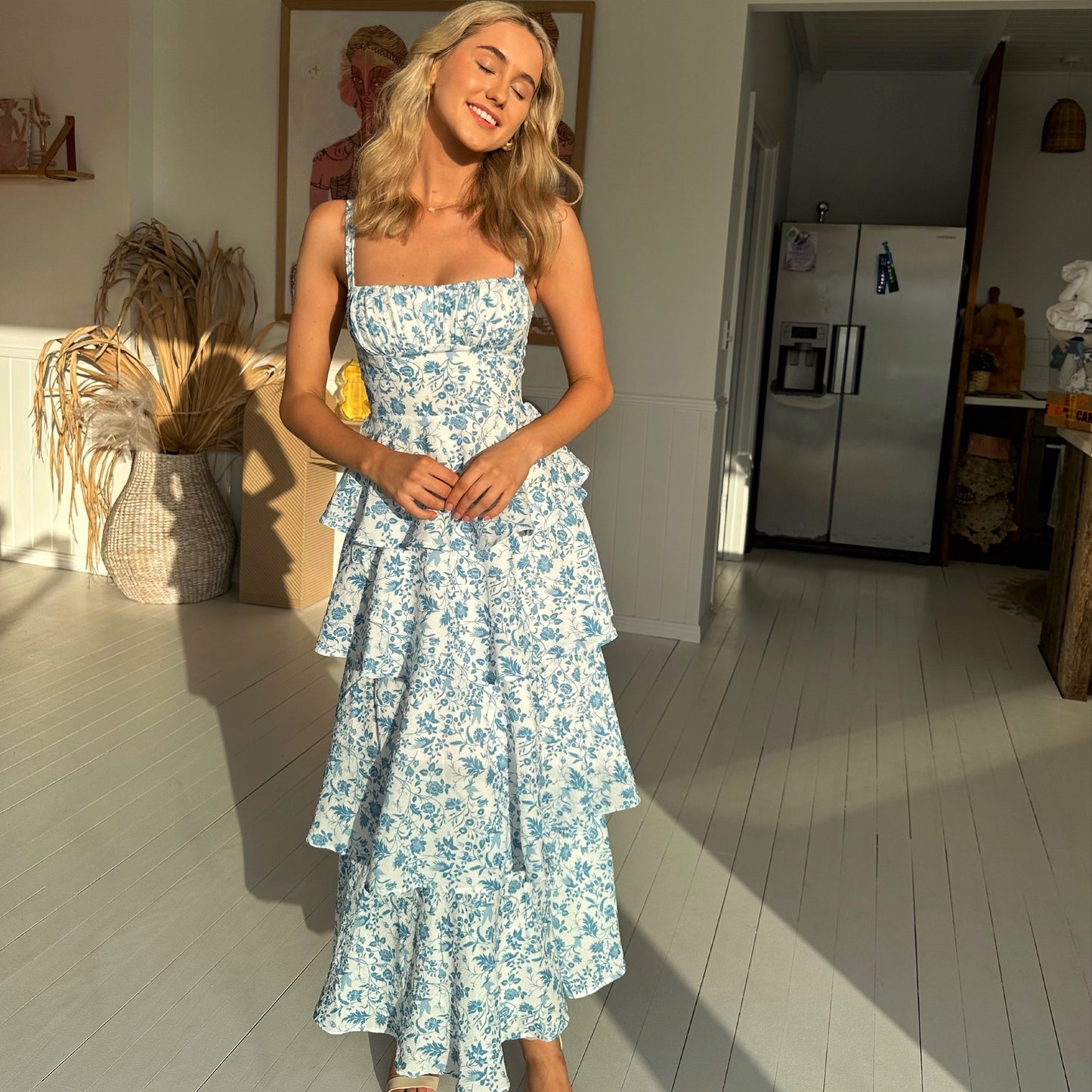 MATILDA MAXI DRESS - BLUE