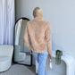 HALLIE TEDDY FUR JACKET - BEIGE