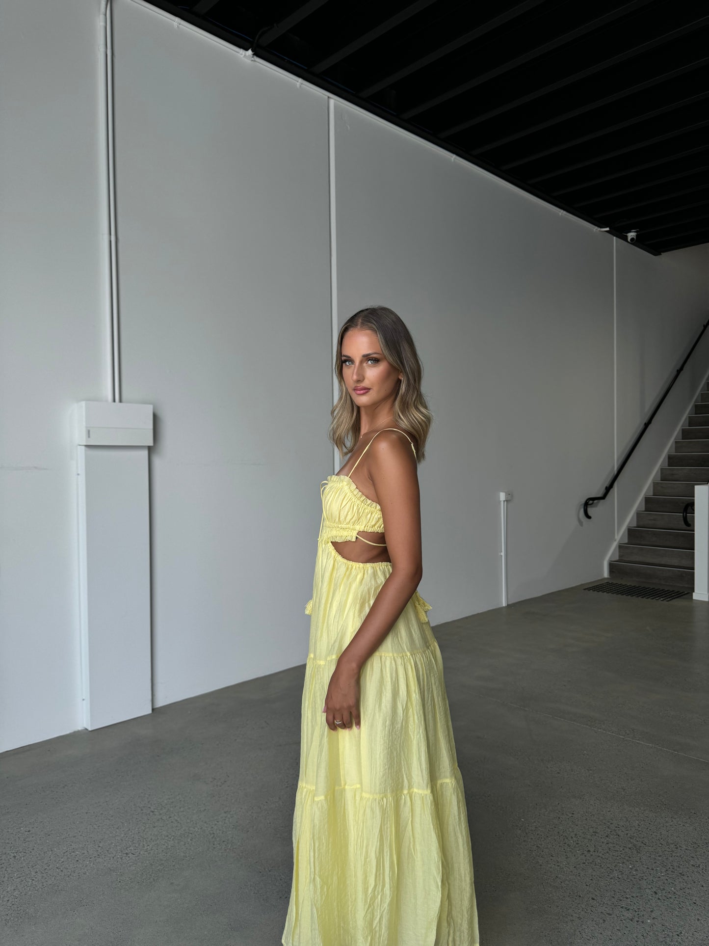 MAYA DRESS - YELLOW