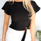 NOIR TOP - BLACK