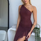 LORRAINE MAXI DRESS - CHOCOLATE