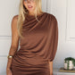 NOIR MAXI DRESS - MOCHA