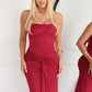 PEARL MAXI DRESS - WINE