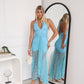 CASA MAXI DRESS - BLUE