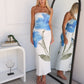 AMARA MAXI DRESS - BLUE