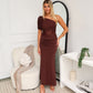 BLAIR MAXI DRESS - CHOCOLATE