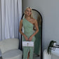 LORRAINE MAXI DRESS - SAGE