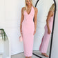SUKI MAXI DRESS - PINK
