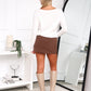 SASHA KNIT - WHITE