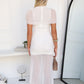 MONA MAXI DRESS - WHITE