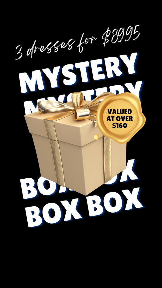 MYSTERY BOX - 3 FOR $89.95