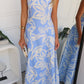JULIET FLORAL MAXI DRESS - BLUE
