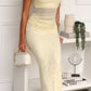 DEMPE MAXI DRESS - LEMON