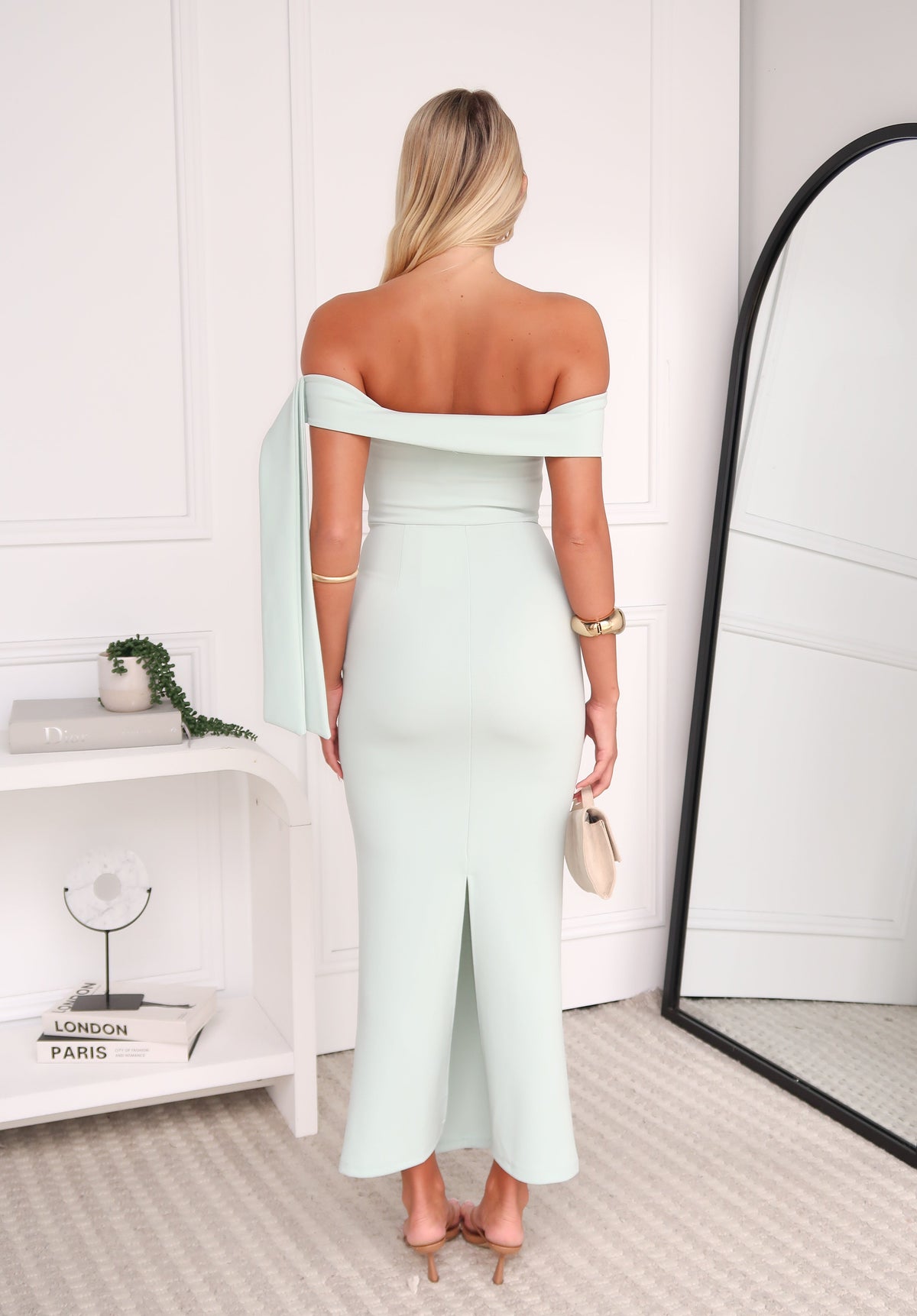 LUNA MAXI DRESS - MINT