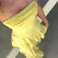 KHLOE MAXI DRESS - LEMON