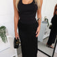 KLARA MAXI DRESS - BLACK