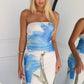 AMARA MAXI DRESS - BLUE