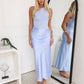 ALLERA MAXI DRESS - BABY BLUE