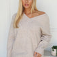 KEKE KNIT JUMPER - BEIGE