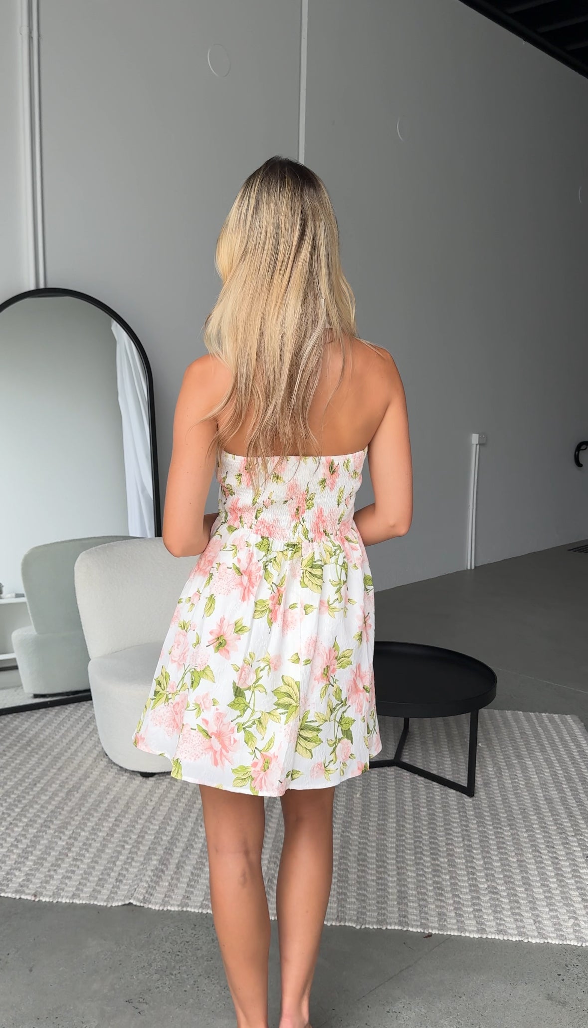 SOFIA FLORAL MINI DRESS