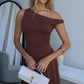 FRANKIE MAXI DRESS - CHOCOLATE