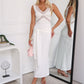 ISADORA MAXI DRESS - WHITE